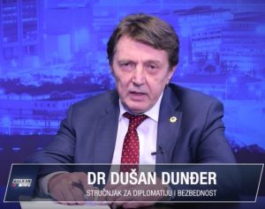 Др Душан Дунђер, стручњак за дипломатију и безбедност