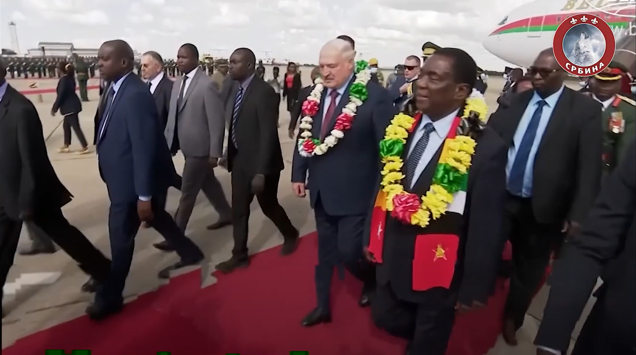 Председник Бјелорусије Лукашенко у пријатељској посети Зимбабвеу.